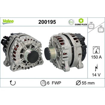 Generátor VALEO 200195