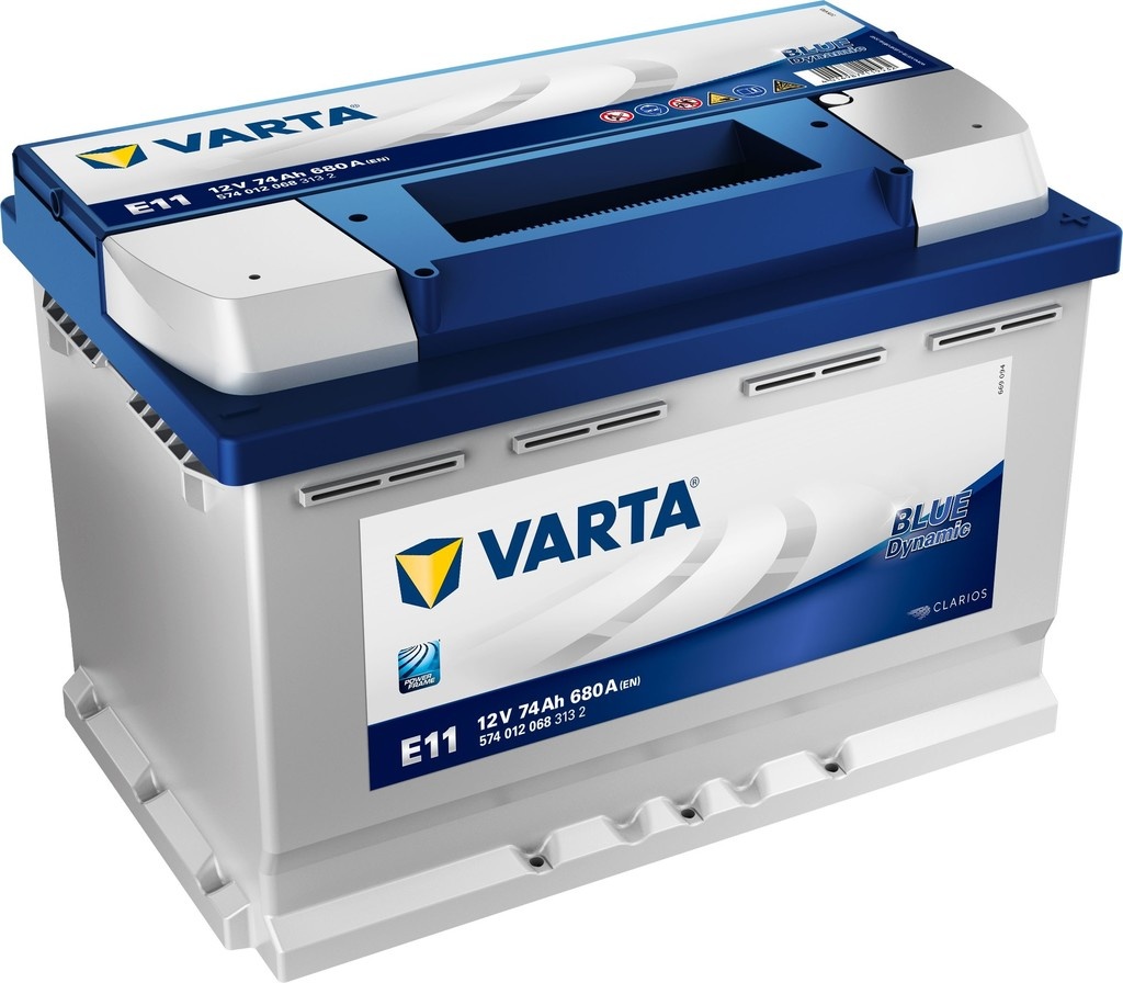 Varta Blue Dynamic 12V 74Ah 680A 574 012 068 od 2 129 Kč - Heureka.cz