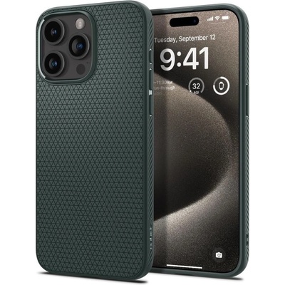 SPIGEN LIQUID Air iPhone 15 Pro Max ABYSS zelené
