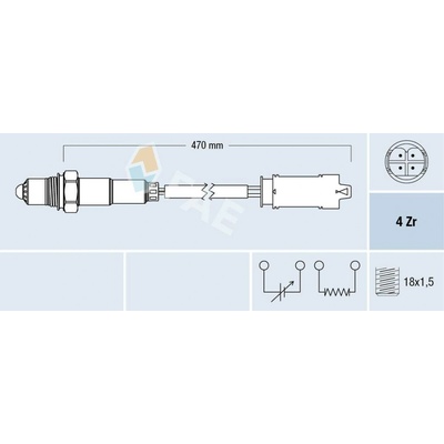 Lambda sonda FAE 77326