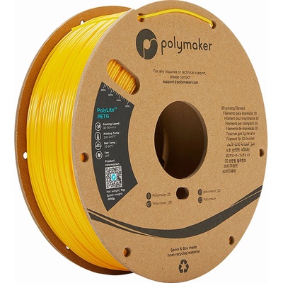 Polymaker PolyLite PETG Yellow (PB01006)