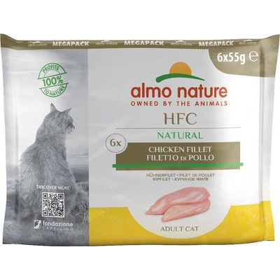 Almo Nature HFC kuřecí plátky 12 x 55 g