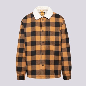 Timberland Яке Buffalo Plaid Sherpa Lined мъжки Дрехи Зимни якета TB0A6FWNP501 Горчица XL (TB0A6FWNP501)