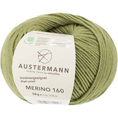 Pletací příze Austermann Merino 160 EXP Barva: 270 OLIV