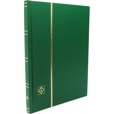 Leuchtturm BASIC nevatovaný zásobník s bílými listy Barva: Zelená, Počet stran: 16 stran