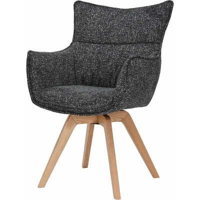 Interior De 2 ks Vogue antracitová / přírodní otočná 2SET47707