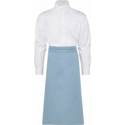 SG Accessories - BISTRO Bistro pasová zástěra ze směsového materiálu 100 × 78 cm modrá nebeská