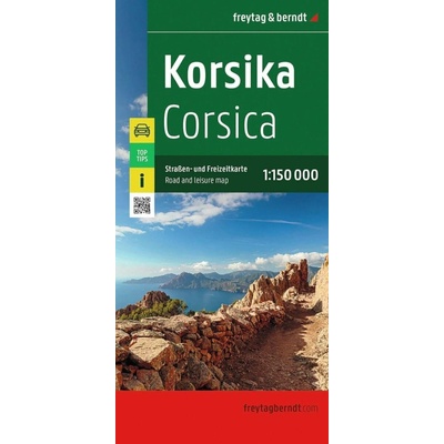Korsika 1:150 000 / automapa + volnočasová mapa