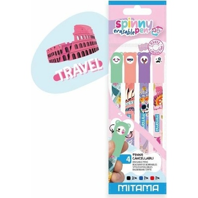 Spinny Pen Travel 0 7 4 ks MITAMA 63977