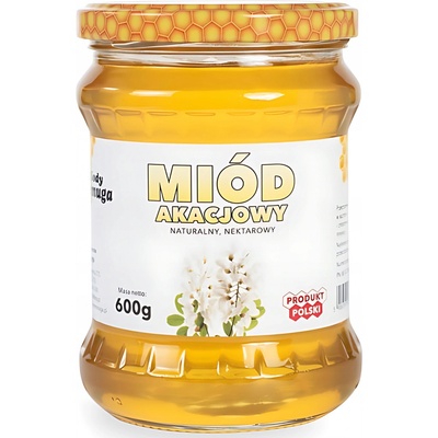 Miody Akátový nektarový med tekutý Ceremuga 0,6 kg