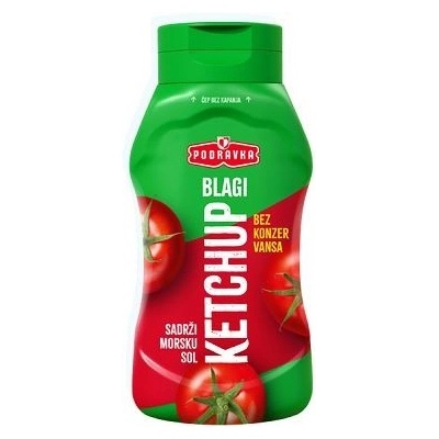 Podravka Kečup jemný s mořskou solí 500 g
