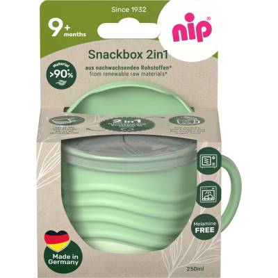 NIP Green line snackbox 2в1 9m+