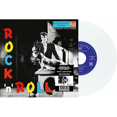 Elvis Presley - EP Étranger N°18 - Rock 'N' Roll (Italy) (Limited Edition) (Clear Coloured) LP