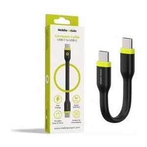 Mobile origin Compact Cable USB-C to USB-C, black
