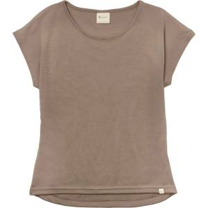 Engel Дамско мериносово термобельо Engel Women's Shirt with Dropped Shoulders Merino shirt - Sand - размер 46/48 (EU) (916-5253-0314)