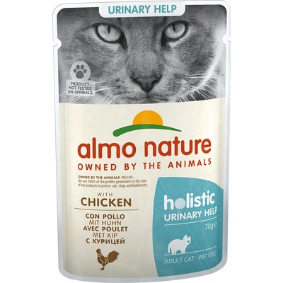 Almo Nature Urinary help kuře 6 x 70 g