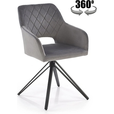 ЕВРОМАР Трапезен стол k535 сив