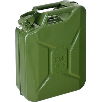 JerryCan Kanister kovový na PHM 5 l zelený