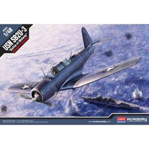 Academy Комплект модел самолет 12324 - sb2u-3 "Битката при Мидуей" (1: 48)