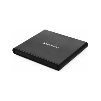 Verbatim Оптично устройство Verbatim Mobile DVD ReWriter USB 2.0 Black (Light Version), 53504