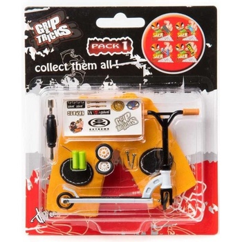 Grip & Tricks Играчка за пръсти Скутер, бял (gt-sc-m1)