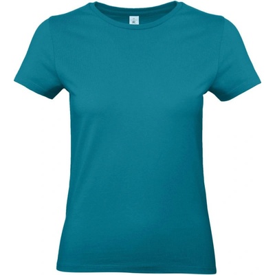 B&C Tričko B&C E190 dámské krátký rukáv COT 01004T44500 Modrá diva