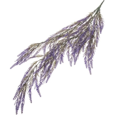 Větev z umělé levandule, výška 82 cm