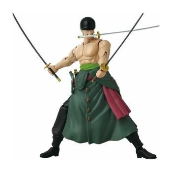 One Piece Съчленена Фигура One Piece Anime Heroes: Zoro Style 3 Swords 17 cm