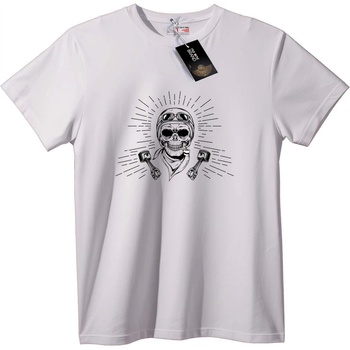 NOONEBRAND Тениска Skull с Лула - M, Black