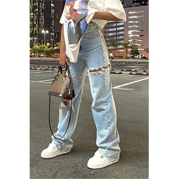 Madmext Дамски дънки - Сини 306643 (306643_Синьо)