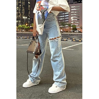 Madmext Дамски дънки - Сини 306643 (306643_Синьо)