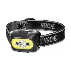 ORNO GROUP COB LED Flashlight with Motion Sensor, Rechargeable, Black
