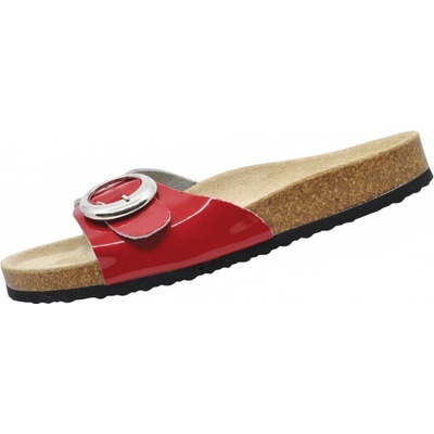 Protetika Sandále ortopedické T80 červená lesklá