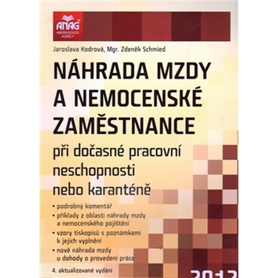 Náhrada mzdy a nemocenské zaměstnance