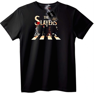 NOONEBRAND Тениска Убийците Abbey Road - XS, Black