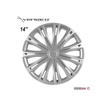 Versaco Тасове за джанти 14'' Versaco Spark Silver
