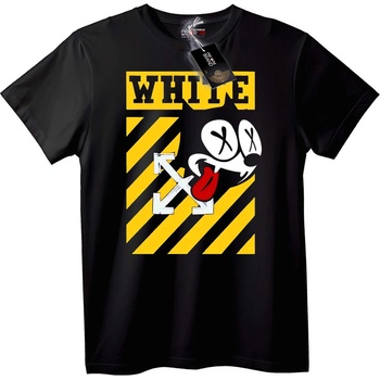 NOONEBRAND Тениска OFF-White X Анимация - L, White
