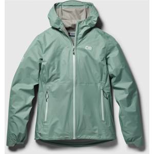 Outdoor Research Дамско водоустойчиво яке Outdoor Research Women's Helium UL Jacket Waterproof jacket - Thyme - размер XS (102-5521-0211)