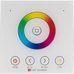 Ultralux Smart 2.4g rf touch ПАНЕЛ ЗА СТЕНА ЗА rgb И rgbw led ОСВЕТЛЕНИЕ, 1 ЗОНА (sswrgbw1z)