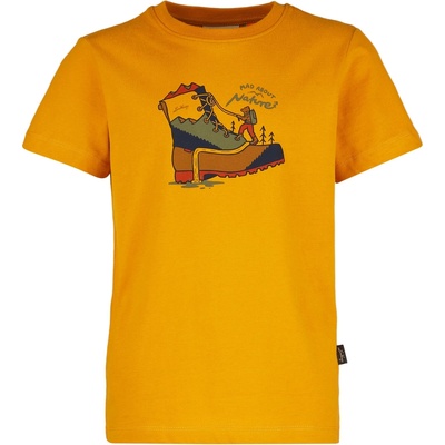 Lundhags Детска спортна тениска Lundhags Kid's Fulu Climbing T-Shirt Sport shirt - Gold - размер 122/128 (EU) (704-5891-0111)
