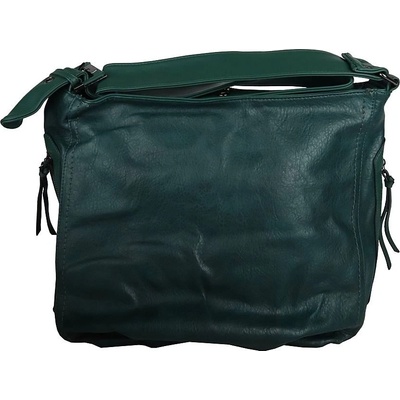 Opravdu velká tmavězelená crossbody kabelka ROMINA D570
