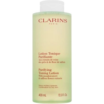 Clarins Purifying Toning Lotion хидратиращ и тонизиращ тоник за лице 400 ml за жени