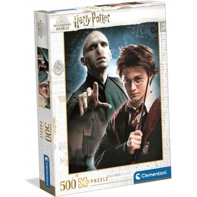 Clementoni Harry Potter a Voldemort 500 dílků