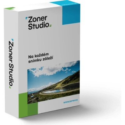 Zoner Studio, licence na 1 rok pro 1 uživatele - Krabice – Zboží Živě