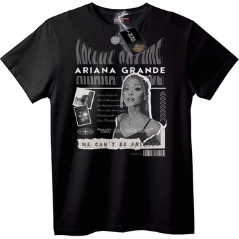NOONEBRAND Тениска Ariana Grande Не можем да сме приятели - L, Black