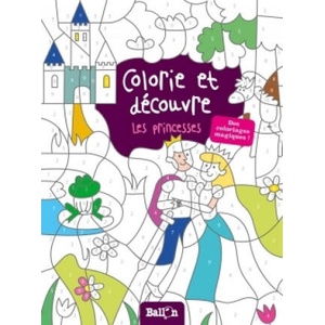 Colorie et découvre les princesses (ISBN: 9789037499971)