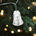 Baterie Centrum Vъншна LED гирлянда 20xLED/2xAA 2, 2 m IP44 многоцветни звънчета (BC0787)