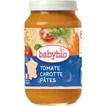 Babybio Зеленчуково пюре Babybio - Макарони, моркови и домати, 8 м+, 200 g (3288131502540) - ozone
