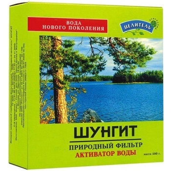 Ruská tradícia Šungit minerál prírodný filter vody 500g