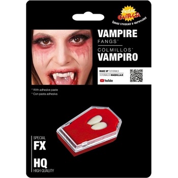 Zuby upíří tesáky bílé